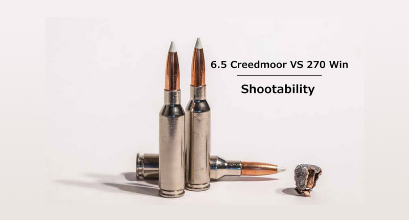 6.5 Creedmoor vs 270: Shootability