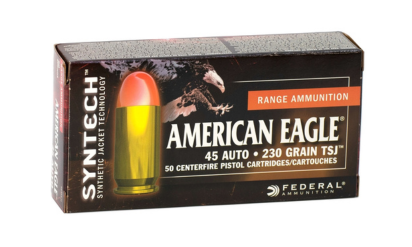 Federal American Eagle Syntech .45 ACP 230-Grain TSJ