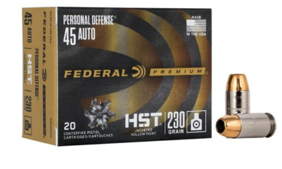 Federal Premium HST .45 ACP 230 Grain JHP