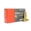 Aguila 22-250 Rem 60 Grain Soft Point  Box 