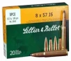 Sellier   Bellot SB857JSB Rifle 8x57 JS 196 gr Soft   