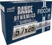 Fiocchi 57SUB62 Range Dynamics Subsonic 5 7x28mm 62 gr   