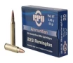 PPU PP223S Standard Rifle 223 Rem 55 gr Soft Point 20   