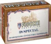 Fiocchi 38CA Cowboy Action 38Special 158gr Lead Flat   