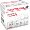 Winchester Ammo TRGT208 Super Target 20 Gauge 2 75    