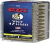 CCI 959CC VNT Rimfire 17 HMR 17 gr Varmint Tipped 50   