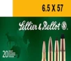 Sellier   Bellot SB6557A Rifle 6 5x57mm 131 gr Soft   