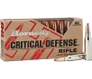 Hornady Critical Defense FTX Rifle Ammunition - 20 Rounds