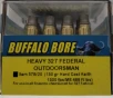 327 Federal Mag Buffalo Bore Outdoorsman 130 gr  Hard Cast HC 20 rnds 1300 fps  Brass M-ID  37B 20 UPC  651815037028
