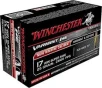 17 Win Super Mag Winchester Varmint HE 25 gr  Polymer Tip 50 rnds 2600 fps  Brass M-ID  S17W25 UPC  020892103108