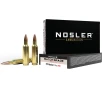 Nosler Match Grade  22 Nosler Custom Competition Hollow Point Boat Tail 77 Grain