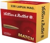 S B 338 LAPUA MAG MATCH 300GR-BTHP 10RD 10BX CS