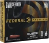 Federal GM6CRDLRHT1 Premium Gold Medal Berger Long Range Hybrid Target 109 Grain 6mm Creedmoor 2975 fps