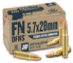 FN 10700030 Personal Defense Jacketed Hollow Point 30 Grain 5 7x28mm FN 1894 fps