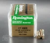 50rds - 17 HMR Remington Premier 17gr  AccuTip V-Max Boat Tail Ammo