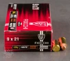 50rds     9x21mm IMI Fiocchi 124gr  FMJTC Ammo
