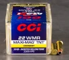 50rds - 22 Mag CCI Maxi-Mag 30gr  TNT Hollow Point Ammo