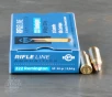20rds -  222 Rem  Prvi Partizan 50gr  Soft Point Ammo