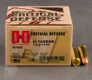 250rds - 30 Carbine Hornady FTX Critical Defense 110gr  JHP Ammo