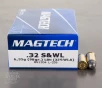 50rds - 32 S W Long Magtech 98gr  Lead Round Nose Ammo