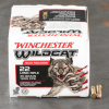 500rds     22 LR Winchester Wildcat 40gr  CPHP Ammo