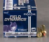 50rds     204 Ruger Fiocchi 32gr  V-MAX Ammo