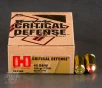 200rds - 40 S W Hornady Critical Defense 165gr HP Ammo