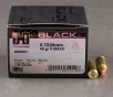 25rds     5 7x28mm Hornady BLACK 40gr  V-MAX Ammo