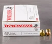 500rds - 40 S W Winchester USA 165gr  FMJ Ammo