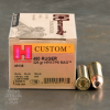 20rds - 480 Ruger Hornady Custom 325gr  XTP Hollow Point Ammo