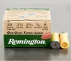25rds - 20 Gauge Remington Gun Club 2 3 4  7 8oz   9 Shot Ammo