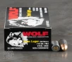 1000rds     9mm Wolf 115gr  FMJ Ammo