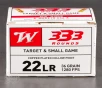 333rds - 22LR Winchester 36gr  Copper Plated Hollow Point Ammo