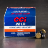 5000rds     22 LR CCI Standard Velocity 40gr  LRN Ammo