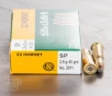 20rds - 22 Hornet Sellier   Bellot 45gr  Soft Point Ammo