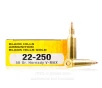 Black Hills Gold Ammunition 22-250 Rem Ammo - 20 Rounds of 50   