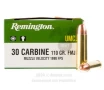 Remington 30 Carbine Ammo - 500  Rounds of 110 Grain FMJ Ammunition