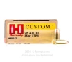 Hornady 25 ACP Ammo - 25 Rounds of 35 Grain JHP Ammunition