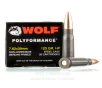 Wolf 7 62x39 Ammo - 1000 Rounds of 123 Grain HP Ammunition