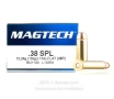 Magtech 38 Special Ammo - 50 Rounds of 158 Grain FMJ Ammunition