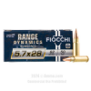 Fiocchi Subsonic 5 7x28mm Ammo - 500 Rounds of 62 Grain FMJ Ammunition