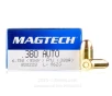 Magtech 380 ACP Ammo - 1000 Rounds of 95 Grain FMJ Ammunition