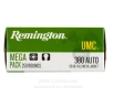 Remington 380 ACP Ammo - 1000 Rounds of 95 Grain FMJ Ammunition