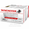 Winchester USA 380 ACP Ammo - 1000 Rounds of 95 Grain FMJ Ammunition