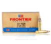 Hornady Frontier 223 Rem Ammo - 500 Rounds of 55 Grain FMJ Ammunition
