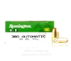 Remington 380 ACP Ammo - 500  Rounds of 95 Grain FMJ Ammunition