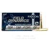 Fiocchi 308 Win  Ammo - 200 Rounds of 150 Grain PSP Ammunition