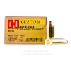 Hornady 480 Ruger Ammo - 20 Rounds of 325 Grain JHP Ammunition