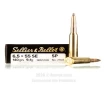 Sellier and Bellot 6 5x55mm  Ammo - 20 Rounds of 140 Grain SP   