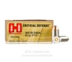 Hornady 9mm Makarov Ammo - 25 Rounds of 95 Grain FTX Ammunition